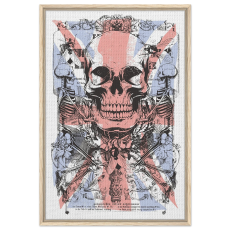 The Insect Alchemy | Pop art wall art print - 60x90 cm / 24x36″ - Framed Canvas - Wood frame