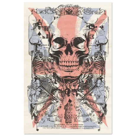 The Insect Alchemy | Pop art wall art print - 50x75 cm / 20x30″ - Wood Prints - 