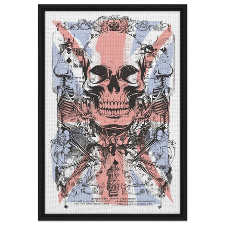 The Insect Alchemy | Pop art wall art print - 50x75 cm / 20x30″ - Framed Canvas - Black frame