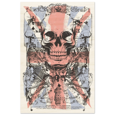 The Insect Alchemy | Pop art wall art print - 30x45 cm / 12x18″ - Wood Prints - 