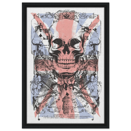 The Insect Alchemy | Pop art wall art print - 40x60 cm / 16x24″ - Framed Canvas - Black frame