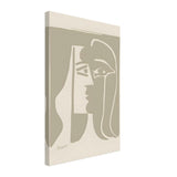 The Kiss by Pablo Picasso - Canvas - 40x60 cm / 16x24″ - Thick