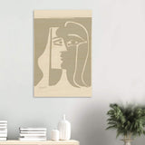 The Kiss by Pablo Picasso - Wood Prints - 60x90 cm / 24x36″ - 20 mm