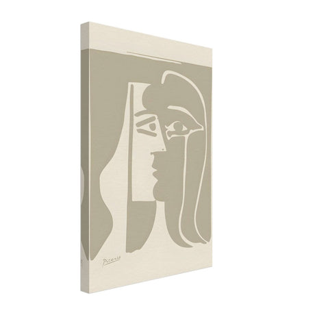 The Kiss by Pablo Picasso - Canvas - 30x45 cm / 12x18″ - Slim