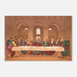 The Last Supper by Leonardo da Vinci | Da Vinci Vintage Wall art Print - Aluminum Print - 30x45 cm / 12x18″ - 