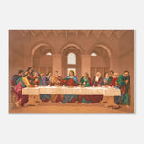 The Last Supper by Leonardo da Vinci | Da Vinci Vintage Wall art Print - Aluminum Print - 30x45 cm / 12x18″ - 