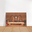The Last Supper by Leonardo da Vinci | Da Vinci Vintage Wall art Print - Brushed Aluminum Print - 30x45 cm / 12x18″ - 