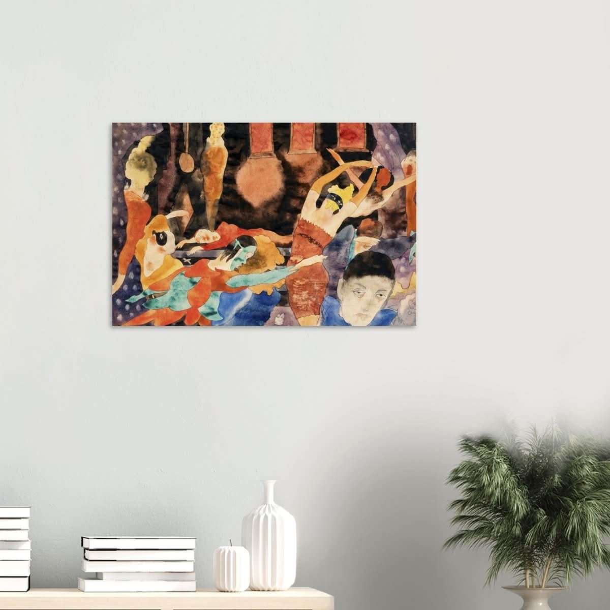 The Masque of the Red Death by Charles Demuth - Wood Prints - 50x75 cm / 20x30″ - 20 mm