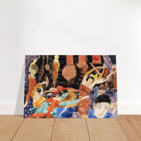 The Masque of the Red Death by Charles Demuth - Brushed Aluminum Print - 40x60 cm / 16x24″ - 