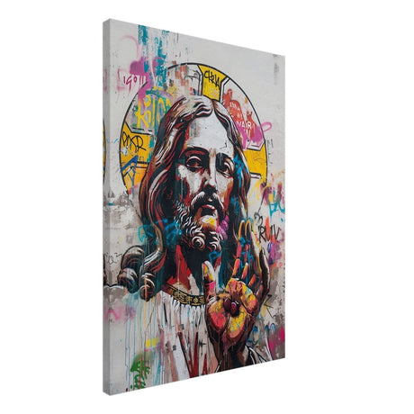 The Messiah Jesus Christian Art Da Vinci Modern Art - Canvas - 50x75 cm / 20x30″ - Slim