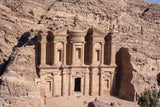 The Monastery - A Majestic Treasure of Petra | Jordan | 3 Design Options - 30x45 cm / 12x18″ - Design Option 1 - Acrylic Print