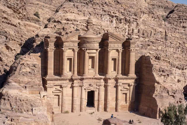 The Monastery - A Majestic Treasure of Petra | Jordan | 3 Design Options - 30x45 cm / 12x18″ - Design Option 1 - Acrylic Print