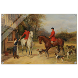 The Morning Meet – Equestrian & Hunting Scene Wall Art Print - Acrylic Print - 50x75 cm / 20x30″ - 