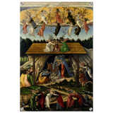 The Mystical Nativity by Sandro Botticelli | Vintage Wall art print - 50x75 cm / 20x30″ - Acrylic Print - 
