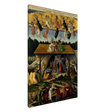The Mystical Nativity by Sandro Botticelli | Vintage Wall art print - 60x90 cm / 24x36″ - Canvas - 