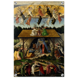 The Mystical Nativity by Sandro Botticelli | Vintage Wall art print - 40x60 cm / 16x24″ - Acrylic Print - 