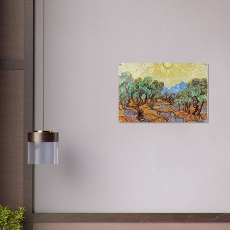 The Olive Trees by Vincent van Gogh - Acrylic Print - 50x75 cm / 20x30″ - 