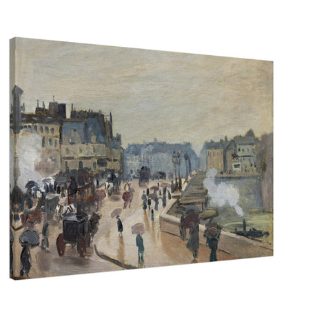 The Pont Neuf (1871), by Claude Monet | Wall art print - 60x90 cm / 24x36″ - Canvas - 