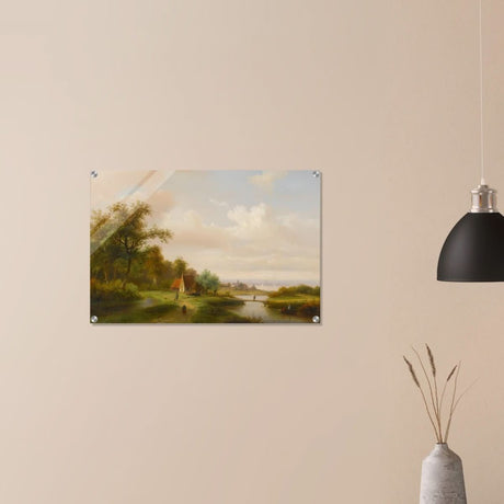 The River by Claas Hendrik Meiners - Acrylic Print - 50x75 cm / 20x30″ - 