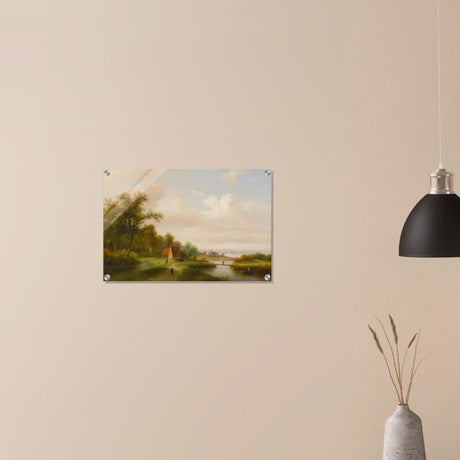 The River by Claas Hendrik Meiners - Acrylic Print - 40x60 cm / 16x24″ - 