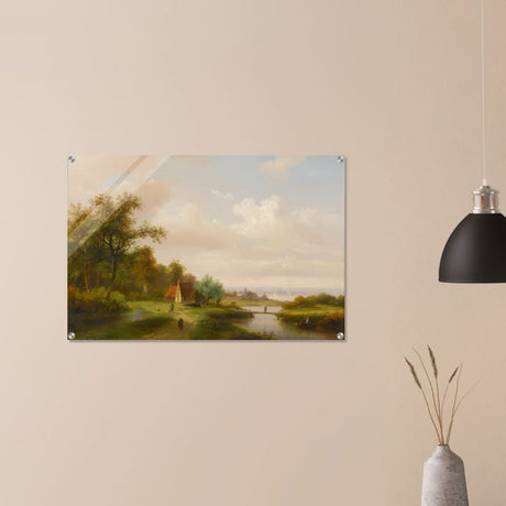 The River by Claas Hendrik Meiners - Acrylic Print - 60x90 cm / 24x36″ - 