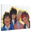 The Rolling Stones – A Rock & Roll Caricature Tribute - 60x90 cm / 24x36″ - Canvas - 