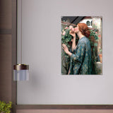 The Soul of the Rose by John William Waterhouse Vintage Wall Art - Acrylic Print - 70x100 cm / 28x40″ - 