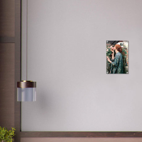The Soul of the Rose by John William Waterhouse Vintage Wall Art - Acrylic Print - 30x45 cm / 12x18″ - 