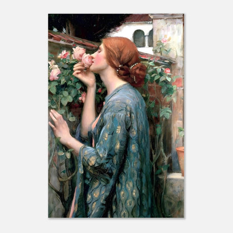 The Soul of the Rose by John William Waterhouse Vintage Wall Art - Aluminum Print - 50x75 cm / 20x30″ - 