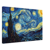 The Starry Night by Vincent van Gogh - Canvas - 50x75 cm / 20x30″ - Thick