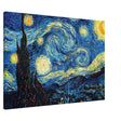 The Starry Night by Vincent van Gogh - Canvas - 70x100 cm / 28x40″ - Slim