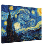 The Starry Night by Vincent van Gogh - Canvas - 70x100 cm / 28x40″ - Slim