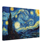 The Starry Night by Vincent van Gogh - Canvas - 40x60 cm / 16x24″ - Thick