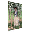 The Stroller (Suzanne Hoschedé, later Mrs. Theodore Earl Butler, 1868–1899) by Claude Monet - Acrylic Print - 30x45 cm / 12x18″ - 