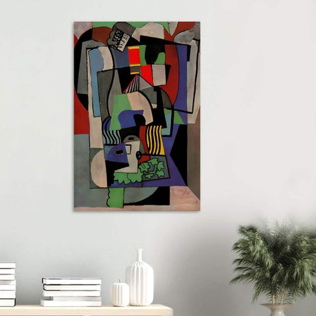 The Student by Pablo Picasso - Wood Prints - 60x90 cm / 24x36″ - 20 mm