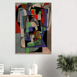 The Student by Pablo Picasso - Wood Prints - 70x100 cm / 28x40″ - 20 mm
