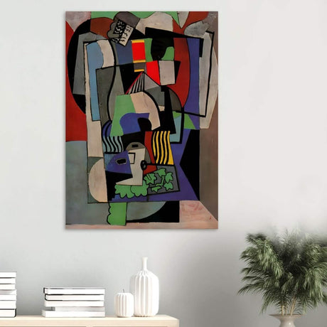 The Student by Pablo Picasso - Wood Prints - 70x100 cm / 28x40″ - 10 mm