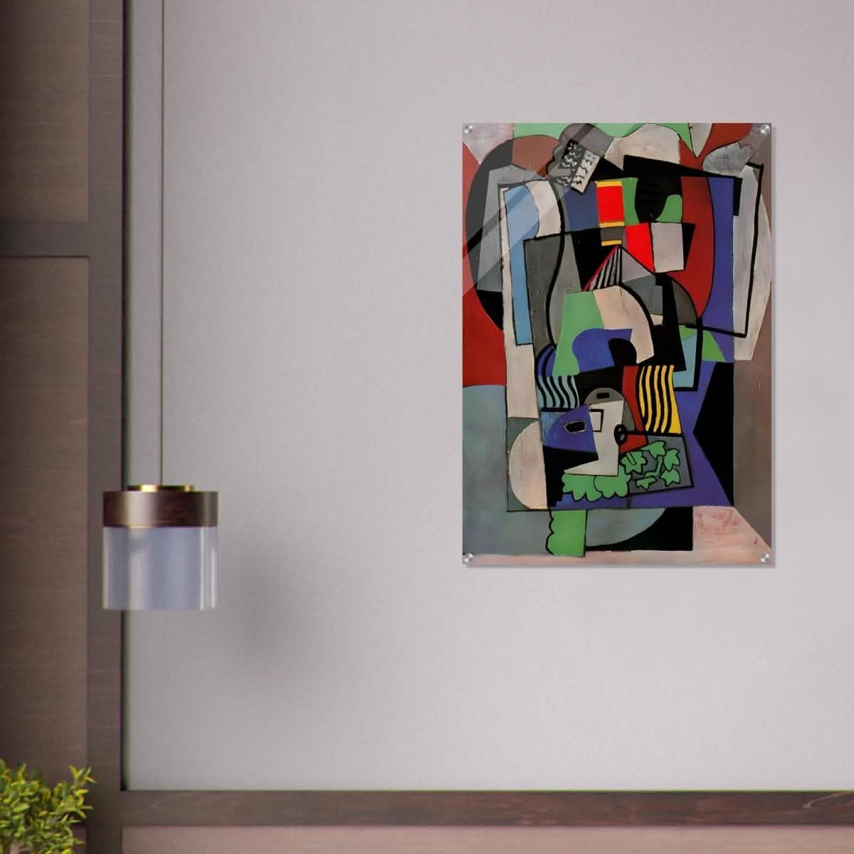 The Student by Pablo Picasso - Acrylic Print - 70x100 cm / 28x40″ - 