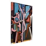 The Three Dancers by Pablo Picasso 1925 | Cubism wall art print - Canvas - 40x60 cm / 16x24″ - Slim