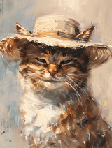 The Three Whiskerteers - Canvas - 30X45 CM / 12X18″ - 
