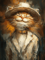 The Three Whiskerteers - Canvas - 30X45 CM / 12X18″ - 