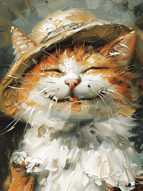 The Three Whiskerteers - Canvas - 30X45 CM / 12X18″ - 