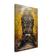 The Throne of Legends | Wall art Print | The Iron Throne | Game of Thrones - Canvas - 30x45 cm / 12x18″ - 