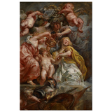 The Union of England and Scotland (Charles I as the Prince of Wales) – Artwork by Peter Paul Rubens | Wall art Print - Fine Art Poster - 60x90 cm / 24x36″ - 