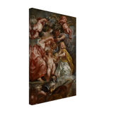The Union of England and Scotland (Charles I as the Prince of Wales) – Artwork by Peter Paul Rubens | Wall art Print - Canvas - 30x45 cm / 12x18″ - 