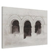 The West Side of the Cloister of St Georges de Boscherville by John Sell Cotman wall Art Print - Canvas - 60x90 cm / 24x36″ - 