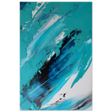 Tides of Serenity | Contemporary Abstract seascape Wall art print - Fine Art Poster - 60x90 cm / 24x36″ - 