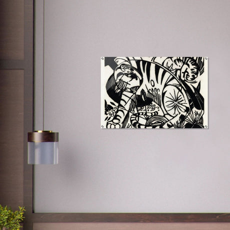 Tiger by Franz Marc - Acrylic Print - 60x90 cm / 24x36″ - 