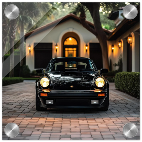 Timeless Elegance – The Classic Porsche Wall Art Print - Acrylic Print - 20x20 cm / 8x8″ - 