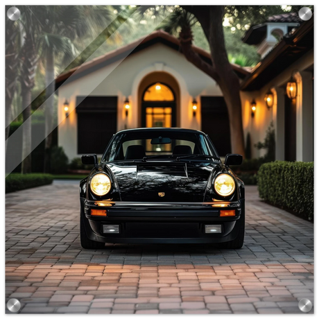 Timeless Elegance – The Classic Porsche Wall Art Print - Acrylic Print - 50x50 cm / 20x20″ - 